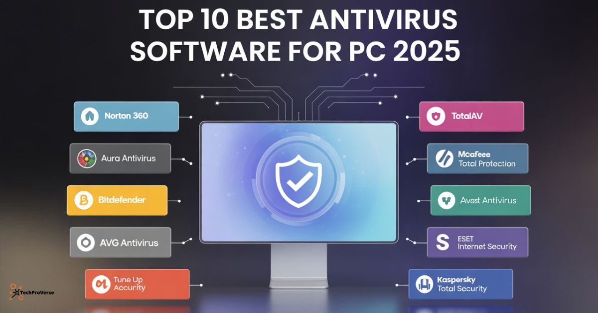 Top 10 Best Antivirus Software for PC 2025