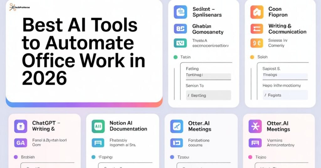 Best AI Tools to Automate Office Work in 2026