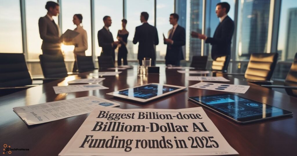 Biggest Billion-Dollar AI Funding Rounds in 2025